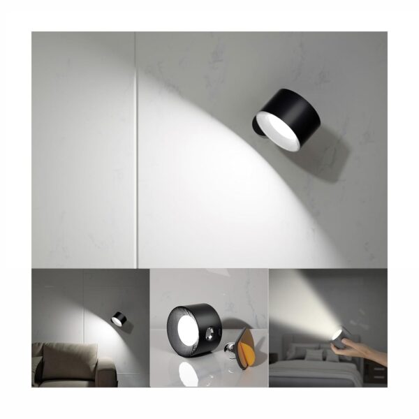 Koopala LED Reading Lights, Wall Mounted Sconces with 3 Color Temperatures & 3 Brightness Levels