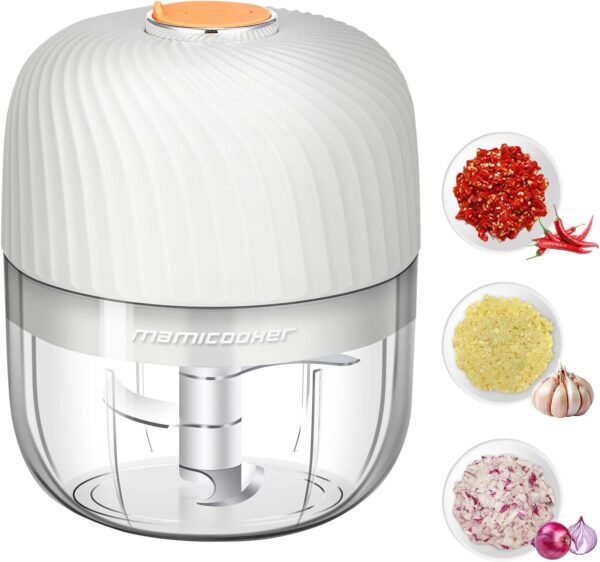 Mini Portable Electric Veggie Garlic Chopper