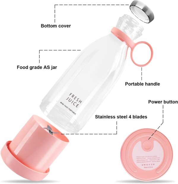 Portable Mini Juicer Blender