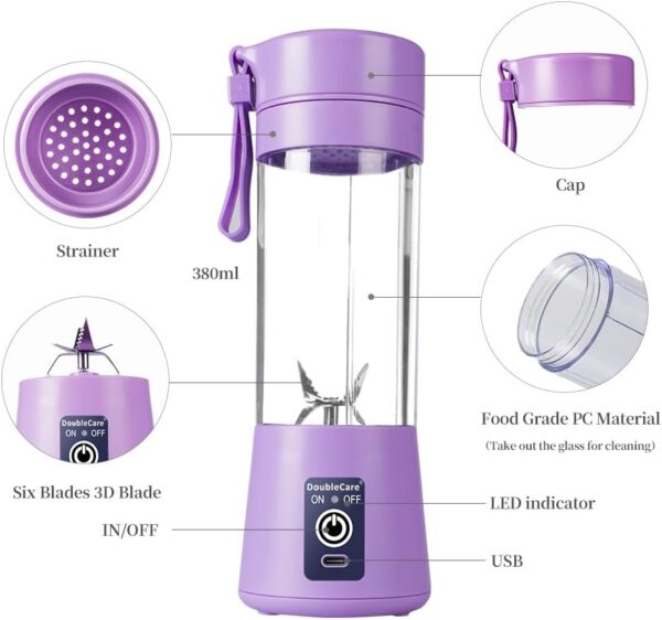 Portable smoothie Blender