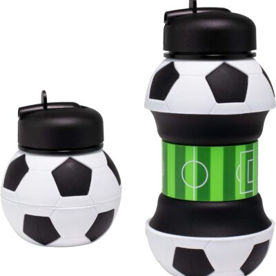 Collapsible Football Water Bottle