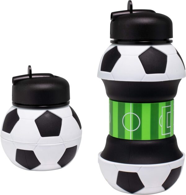 Collapsible Football Water Bottle