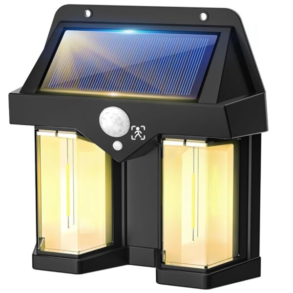 Solar Wall Light Outdoor Motion Sensor